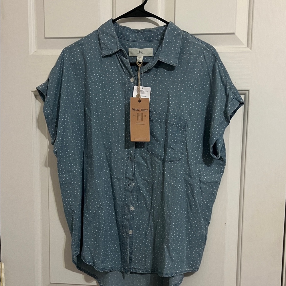 Blue Button Down Shirt